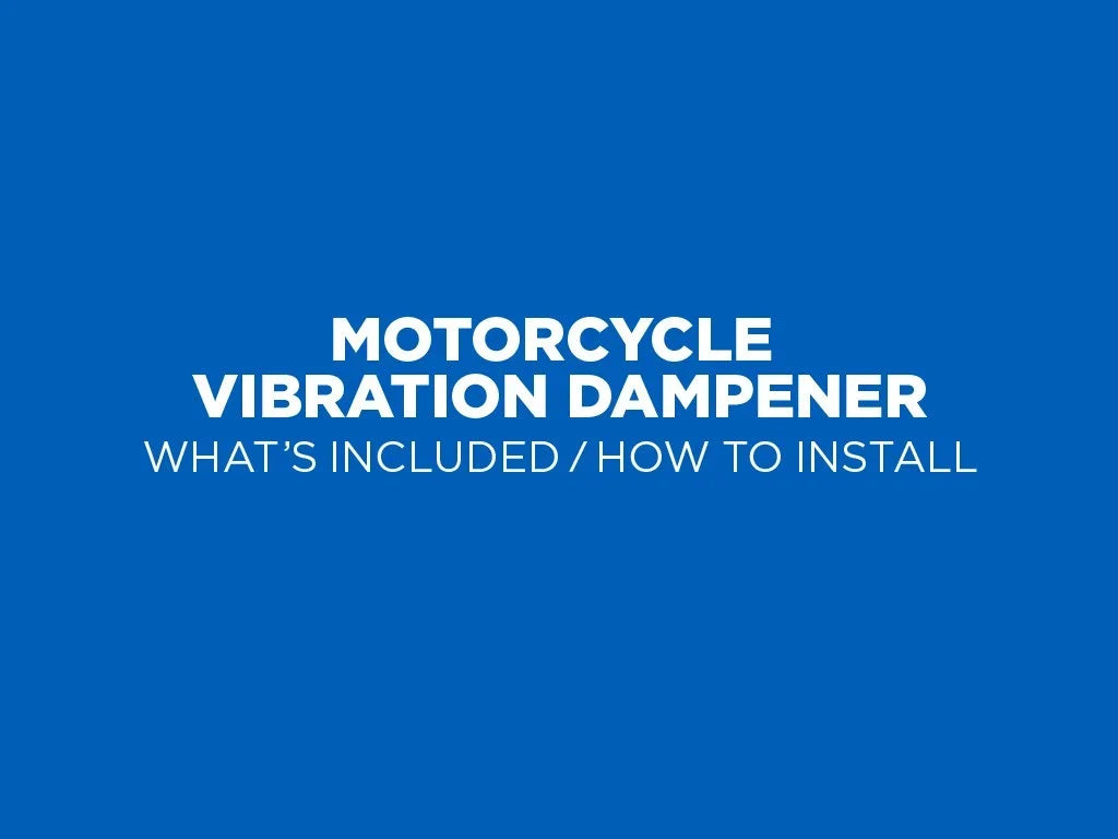 Motorcycle - Vibration Dampener