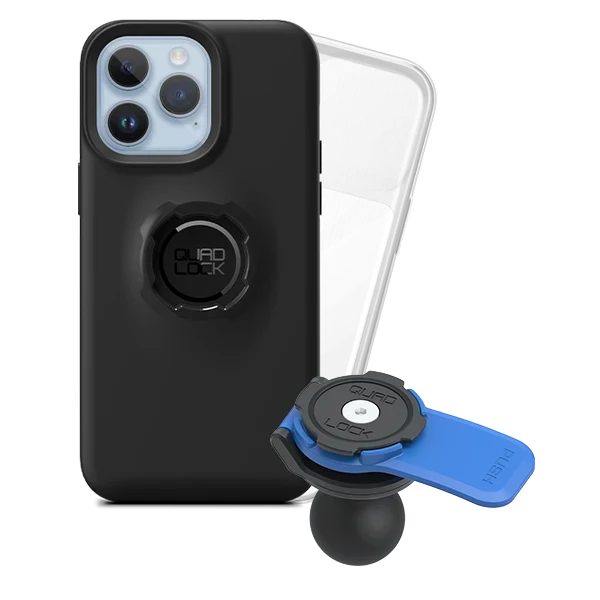 1" Ball Adaptor Motorcycle Kits - iPhone