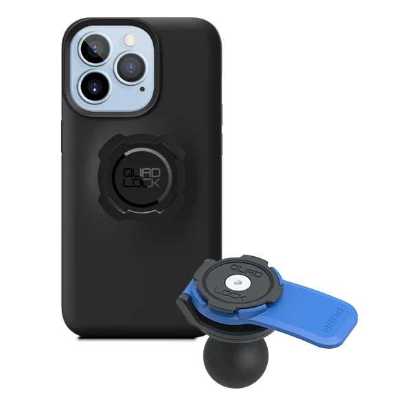 1" Ball Adaptor Motorcycle Kits - iPhone