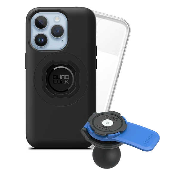 1" Ball Adaptor Motorcycle Kits - iPhone