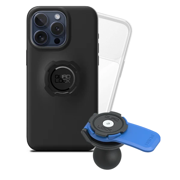 1" Ball Adaptor Motorcycle Kits - iPhone
