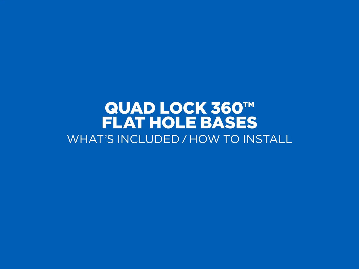 Quad Lock 360 Base - Flat Rectangle Bases