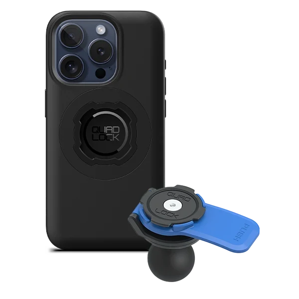 1" Ball Adaptor Motorcycle Kits - iPhone