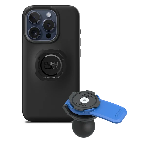 1" Ball Adaptor Motorcycle Kits - iPhone