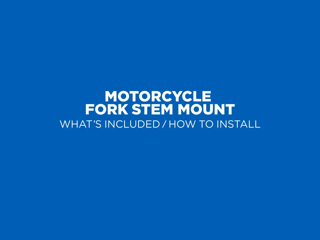 Motorcycle - Fork Stem Mounts