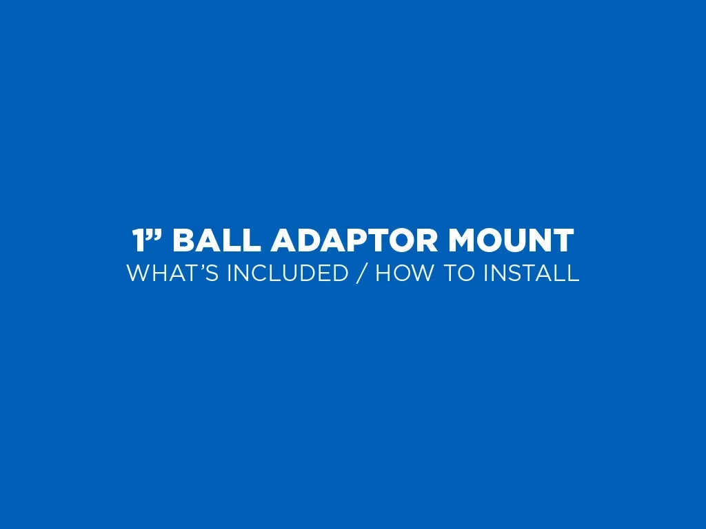 Motorcycle - 1" Ball Adaptor