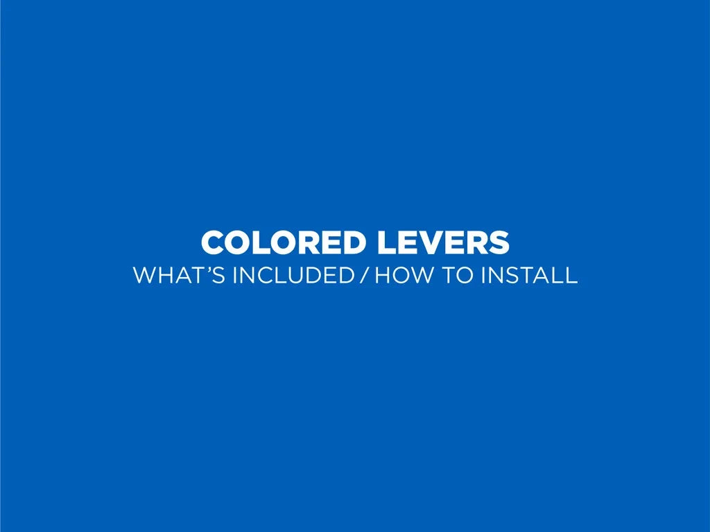 Lever Mounts - Colored Levers